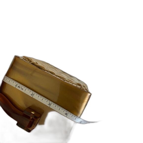 Beautiful Vintage Rattan (looks) handbag      "VINTAGE" - Picture 14 of 14